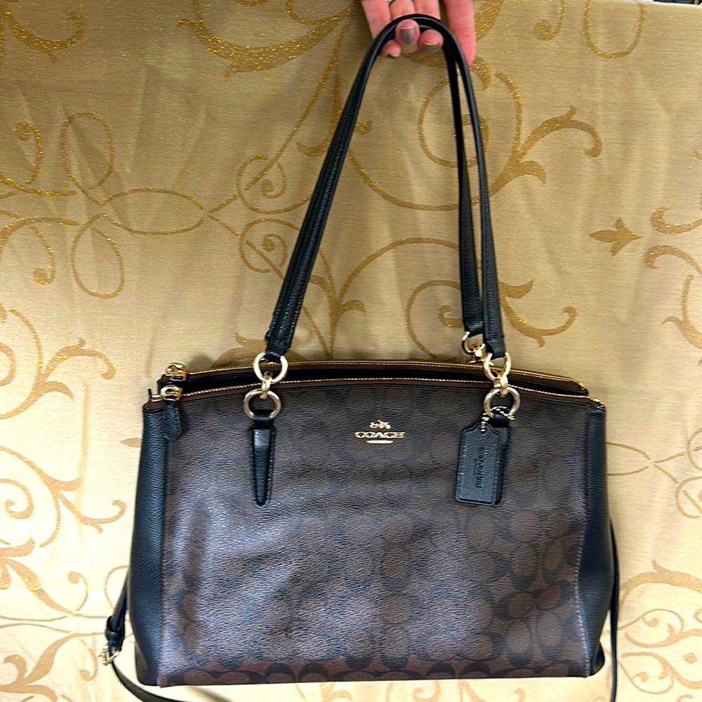 EUC monogram Carryall Christine with small pouch that was never used.